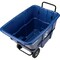 Global Industrial Heavy Duty Plastic Recycling Tilt Truck, 1/2 Cu.Yd. 1400 Lbs. Cap, Blue 984614HD - alternate 4